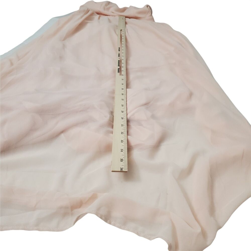 Lulu's Pink Halter Maxi Dress for Weddings - Picture 13 of 13